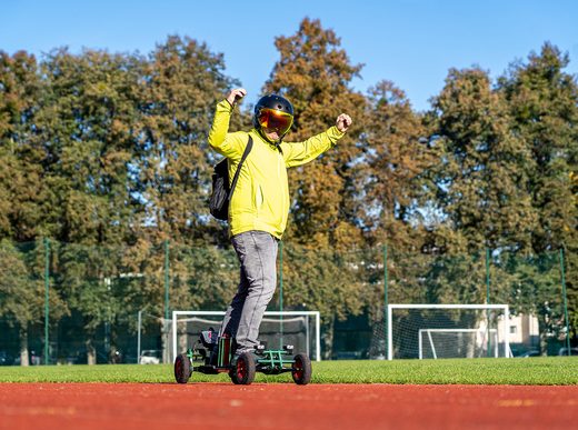 Guinness World Record – “Greatest distance by electric skateboard on a single charge” successful attempt!